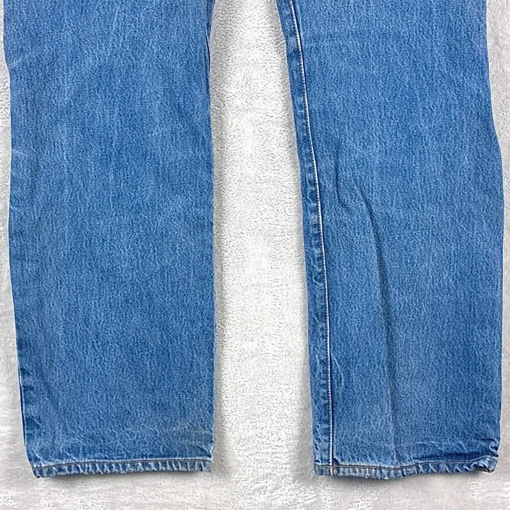 VTG Levis 501 XX Jeans Mens 36x36 (34x34) Faded Whiskered Button Fly Classic